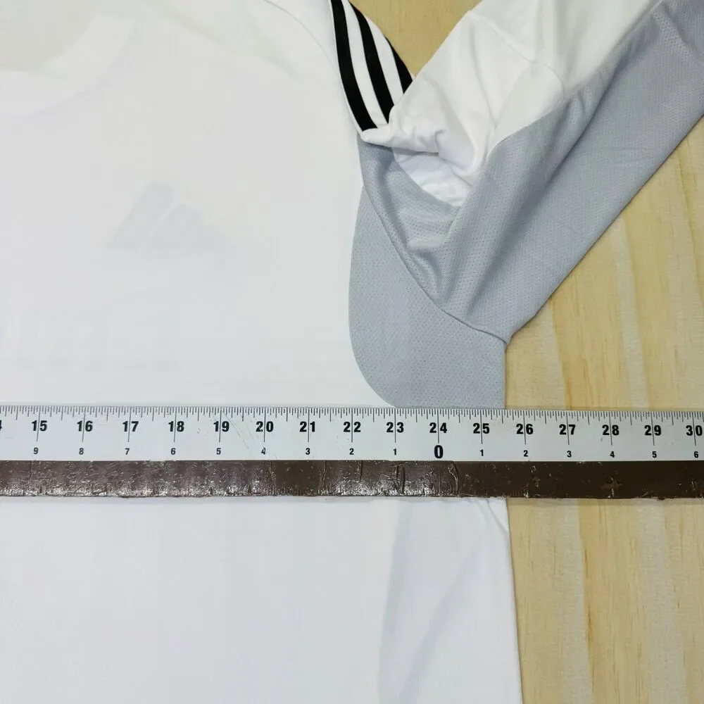 NEW Real Madrid 25/26 Adidas Long Sleeve SLIM Sz 2XL Home Soccer Jersey JN8884